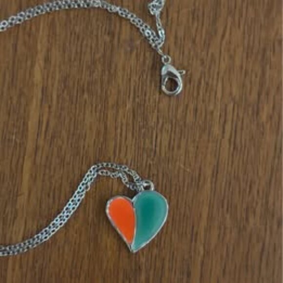 New necklace and heart pendant. Sterling silver 9.5” inches chain with 2 inch ex - Picture 6 of 6